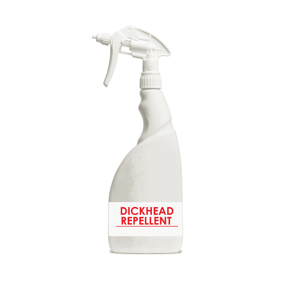 Dickhead Repellent Spray Bottle 500ml